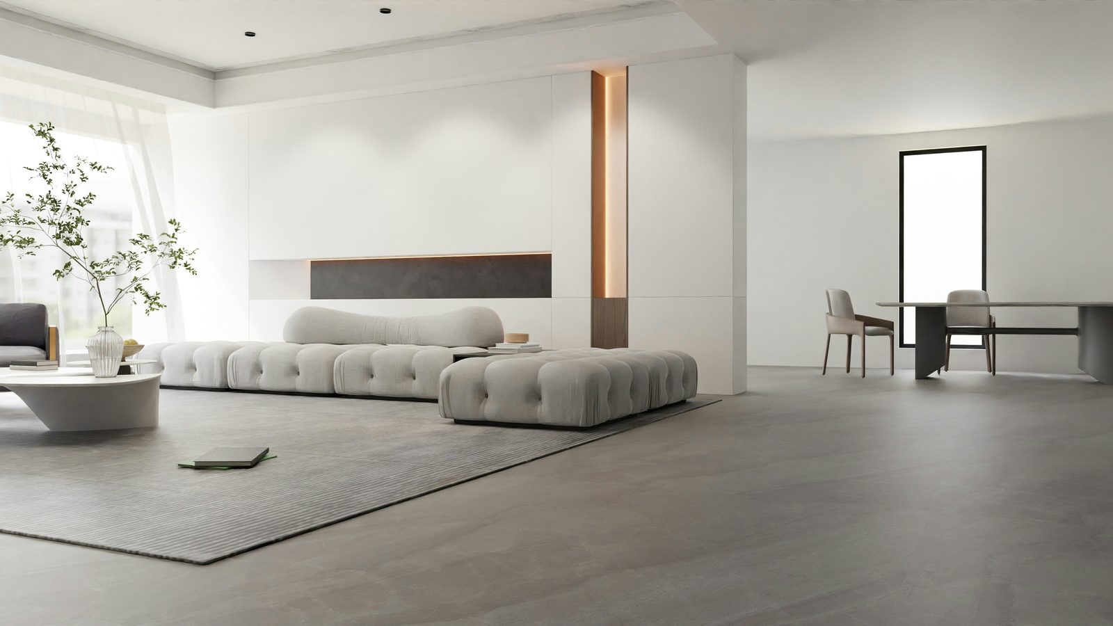 Commercial lounge and lobby area